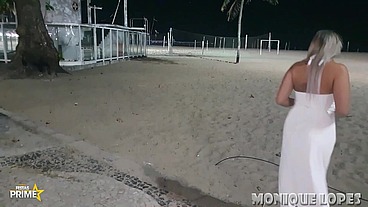 Gangbang com Gata Mística e Sexo na Praia com Monique Lopes