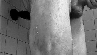 オナニー, バットプラグ, 毛深い, シャワー, パパ &#8211; アメリカ人のぽっちゃりゲイ女がアナルファックされるソロガールビデオ