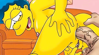 Marge Simpson cheating wife movie