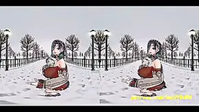 VR180 mmd Chihaya Dance 3d hololive Hentai