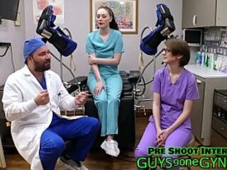 The Cum Clinic Extraction #14 - Nurse Azra Iahmir & Virgin Nurse Luci Starr