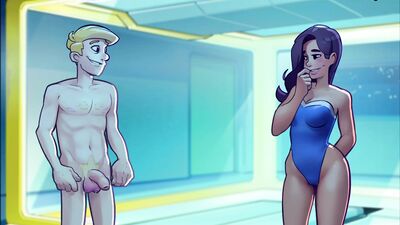 Code Pink - Lune Anal: A cartoon game of cock-sucking, repair, and more!