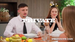 Private com - What if we celebrate the New Year with a swinger's orgy and some DP? OK, let's do it!