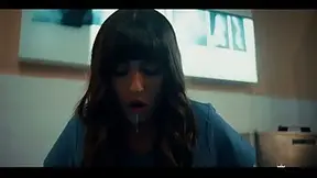 Interracial Nurse Chanel Camryn takes a BBC in anal and gets creampied