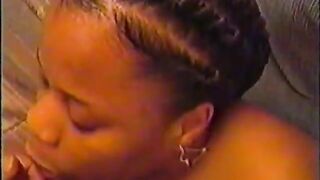 Nut into her face