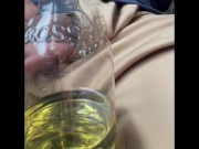 PET bottle pee