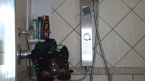 the kinky slut queen  dark dea  in ( sex shower for ) follow & cum with me !!!