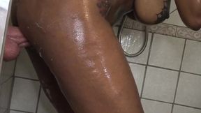 the kinky slut queen  dark dea  in ( sex shower for ) follow & cum with me !!!