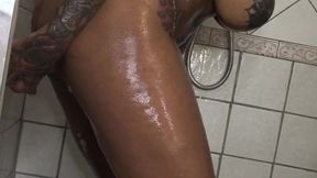 the kinky slut queen  dark dea  in ( sex shower for ) follow & cum with me !!!