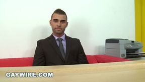 Gay - Just A Couple Of Czech Co-Workers Breeding At Work
