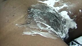 Mature Black MILF Shaved Before Passionate Bedroom Ride