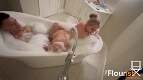 Bubble Bath Time with Veronica Cruz and Dexxx Blue