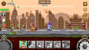 Plant Girls Battle Insects in Erotic Tower Defense Adventure Level 20