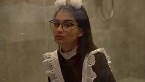 Punishment of Desi India Teen ! Put on a GAS mask bitch