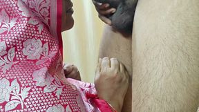 Mother in Law Gives a Wonderful Blowjob to Her and Finaly Both Are Fucking Hardly