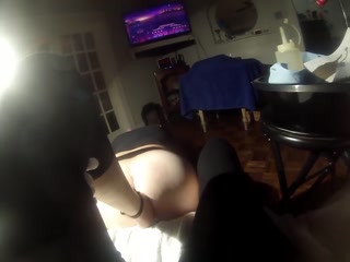 SUBMISSIVE HUSBAND-Nasty Femdom Foot Fuck