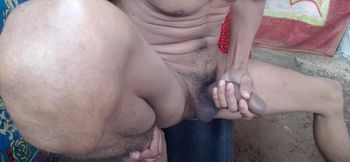 Cock Black Big Handjob Fuck Desi Man Outdoor
