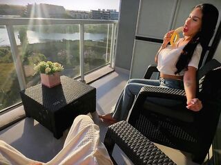Playful Stepmom Gets His Attention With a Banana - Lana Myers
