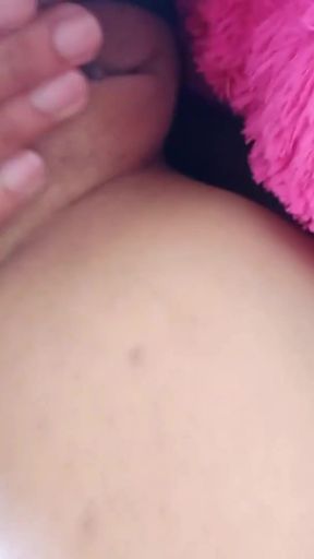 She takes a nap with her stuffed animal.   Clip 1