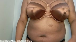 Squeezing My Tits Trying on Different Bras