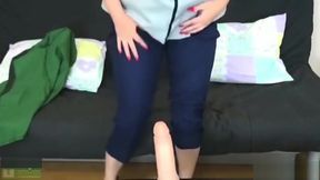 Naruto's fantasies ruined by Tsunade's big tits and eager mouth