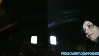 PublicAgent Ilona Gets it Doggy Style in a Car from a Stranger