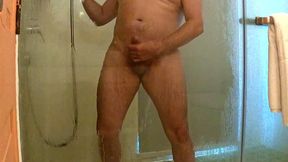 Come shower with me - I cum all over and let the cum drip