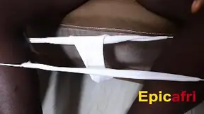 Orgasmic black beauty gives a deepthroat epic blowjob