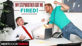Hell, Watch Ryan Jordan Gets Distracted and Fucked by Stepbrother’s Massive Cock at Work