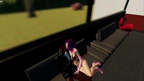 EP: 01 Divers&atilde_o Na Escola Com a Professora. (3dxchat)