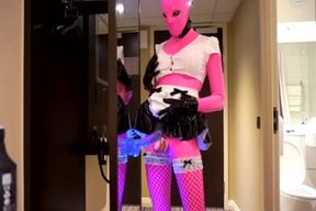 Spandex Model twink - Motel Maid Part 1