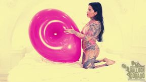 JJ 24 Inch Donut blow to pop 4K UHD Version