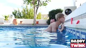 DADDYONTWINK Nubile Blond Twink Daniel Hausser Raw Rides Daddy Dave London