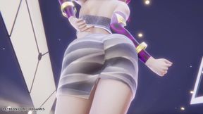 Mmd Mamamoo - Starry Night Evelynn Sexy Striptease League of Legends Hentai Uncensored