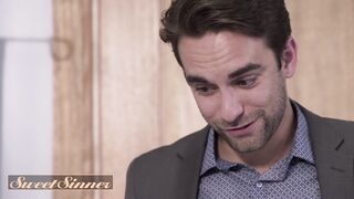 SWEET SINNER - Overworked Beauty Gets Her Strength Back With Her Boss’s Big Throbbing Cock