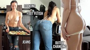 My Naughty Day at Home: Foot Tease & Bikini Switch