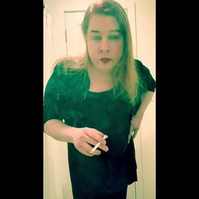 Smoking In The Bathroom