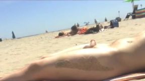 Beach dickflash #8 no cumshot