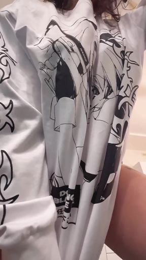 Anime character on shirt