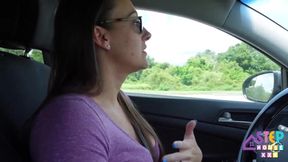 Melanie Hicks cheats on her hubby with a busty brunette MILF who loves to suck and fuck like a pro