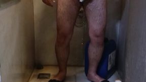 Masculine Turkish Shaves and Cums in Office Bathroom