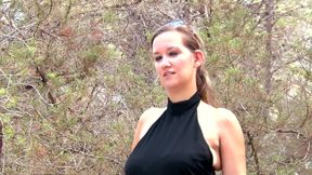 Big ass girl bounces her boobs riding that cock