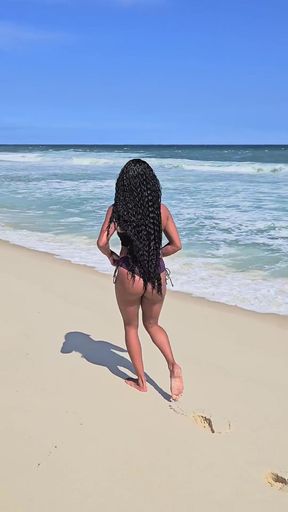 Strolling on the Beach