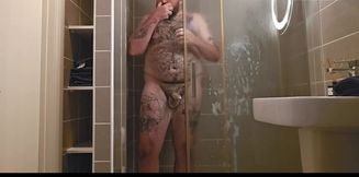 The Airbnb Host Caught Me Jerking off in the Shower!