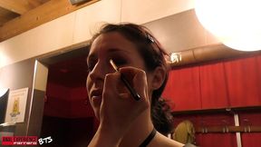 bts of the scene: (wet) first time pee and dap, nemesi... pissing, dap, dp rough, monster gapes, atm, anal, atp, deepthroat,balls deep,double bj,cum face...