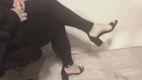 Sexy Mexi Cummy Heels Toe Wiggling