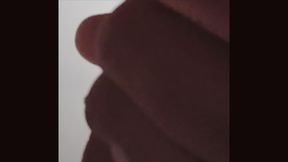 Cumming on your face with my piercing cock