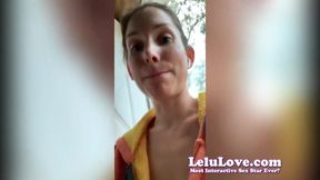 Lelu Love- VLOG: New Coop Quick Pee Feet Fun