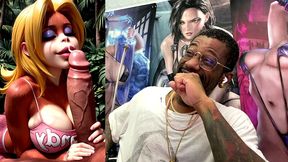candy kong makes a hard cock cum hard ass fuck as she sucks it off, ai generated