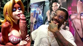 candy kong makes a hard cock cum hard ass fuck as she sucks it off, ai generated